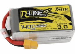 Baterie Gens Ace & TATTU R-Line 3.0 1400mAh 22,2V (TA-RL-120C-1400-6S1P)