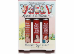 THE BALM_Vacay Special Edition Matte Lip Trio matná rtěnka 3 ks.