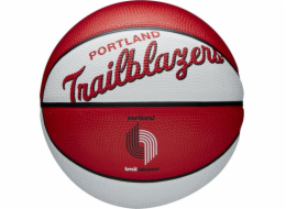 Wilson Wilson Team Retro Portland Trail Blazers Mini míč WTB3200XBPOR bílý 3