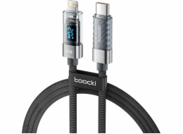 Toocki USB-C - Lightning kabel 1 m černý (TXCTL -ZX0G)