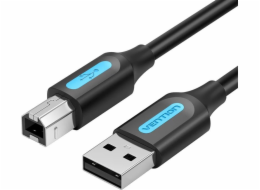 Vention USB-A - USB-B kabel 2 m černý (COQBH)