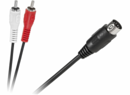 LP kabel DIN-2 x RCA kabel 1,2m