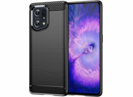 Hurtel CARBON CASE FLEXIBILNÍ POUZDRO PRO OPPO FIND X5 ČERNÉ