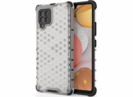 Hurtel Honeycomb case obrněný kryt s gelovým rámečkem pro Samsung Galaxy A42 5G transparentní