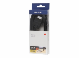 Kabel BLOW VGA M, VGA M 3m, černý 92-612