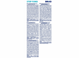 Tmel BRIKO STOP FUNGI, 300 ml, bílý