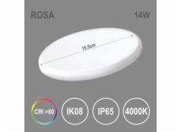 Vestavné svítidlo TOPE ROSA 14W, LED IP65