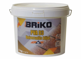 Univerzální lepidlo PVA D3 Briko, 3 kg