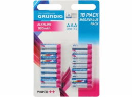 Grundig Baterie AAA / R03 950mAh 18 ks.