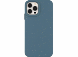 Pouzdro Hurtel Eco Case iPhone 14 Pro, silikon, rozložitelný kryt, tmavě modrá