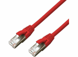 MicroConnect CAT6A S/FTP 2m Red LSZH