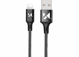 Wozinsky USB-A - Lightning kabel 1 m černý (5907769301186)