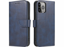 Hurtel Magnet Case elegantní pouzdro s chlopní a funkcí stojánku Xiaomi Redmi K40 Pro+ / K40 Pro / K40 / Poco F3 / Mi 11i modré