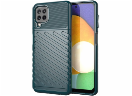 Ohebné pancéřové pouzdro Hurtel Thunder Case pro Samsung Galaxy A22 4G zelené