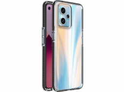 Hurtel Spring Case pro Realme 9 Pro+ / Realme 9 silikonový kryt s rámečkem, černý