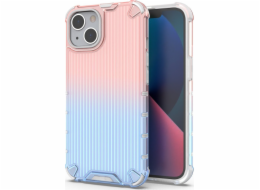 Pouzdro Hurtel Ombre Protect Case pro iPhone 14, růžové a modré