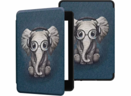 Kryt Strado Smart Graphic Case pro Kindle Paperwhite 1/ 2/ 3 (Elephant) univerzální