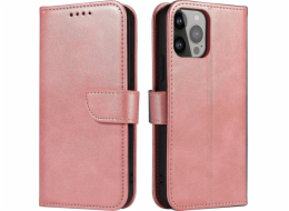 Hurtel Magnet Case Case pro Xiaomi Redmi Note 12 5G / Poco X5 5G Flip Cover Wallet Stand Pink