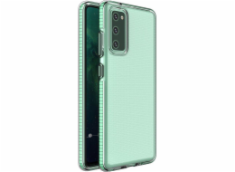 Hurtel Spring Case Cover Gelové pouzdro s barevným rámečkem pro Samsung Galaxy A72 4G Mint