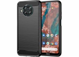 Pružný kryt Hurtel Carbon Case pro Nokia X100 černý