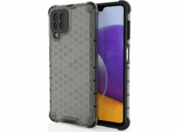 Hurtel Honeycomb Armored Case s gelovým rámem pro Samsung Galaxy A22 4G Black