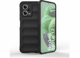 Pouzdro Hurtel Magic Shield pro Xiaomi Redmi Note 12 5G / Poco X5 5G flexibilní pancéřový kryt černý