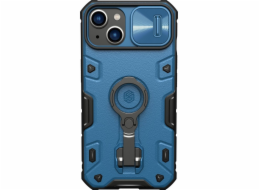 Nillkin Nillkin CamShield Armor Pro Case pro iPhone 14 Plus pancéřový kryt s kroužkovým stojánkem krytu fotoaparátu modrý