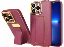 Nové pouzdro Kickstand Case pro iPhone 13 Pro Max s červeným stojánkem