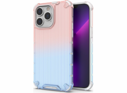 Pouzdro Hurtel Ombre Protect Case pro iPhone 14 Pro Max pancéřový kryt růžové a modré