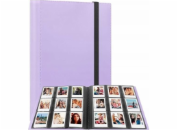 LoveInstant Photo Album 360 Photos pro Fujifilm Instax Mini / Xiaomi / Polaroid / Canon / Hp / Kodak / Purple