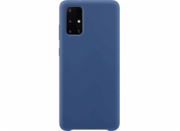 Hurtel Silicone Case pružný silikonový obal pro Samsung Galaxy A72 4G tmavě modrý