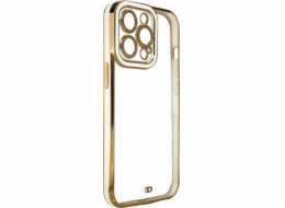 Hurtel Fashion Case Case pro Xiaomi Redmi Note 11 Pro Gel Cover se zlatým rámem bílý