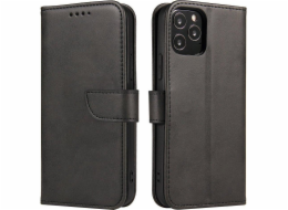 Hurtel Magnet Case elegantní kryt pouzdra s chlopní a funkcí stojánku Motorola Moto E32 black