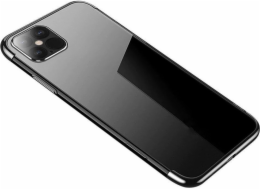 Hurtel Clear Color pouzdro gelový kryt pouzdro s kovovým rámečkem pro Samsung Galaxy A13 5G černý