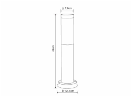 Lampa Domoletti Monteo DH022-450, 23W, E27, IP44