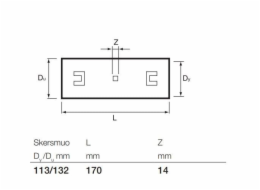 Konektor odpadní trubky Wavin, O 113 mm