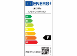 INSTALOVANÁ LAMPA LPSR-24WN 24W 4000K LED IP44