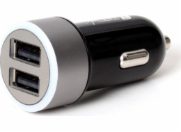 Techly 2x USB-A 4,8 A nabíječka (IUSB2-CAR-ADP482)