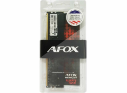 Paměť AFOX DDR4, 8 GB, 2666 MHz, CL19 (AFLD48FK1P)