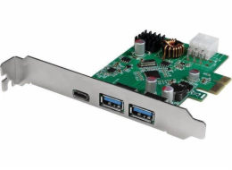 LogiLink PCIe 2.0 x1 řadič – USB 3.2 Gen 1 + USB-C (PC0090)