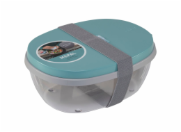 Mepal Salad Box Ellipse - Nordic Green