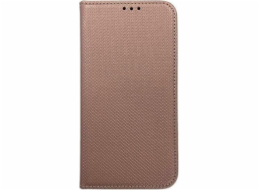 Žádné jméno Smart Magnet Book iPhone 14 Pro Max 6.7 Pink Gold/Rose Gold