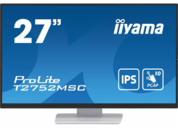 27" iiyama T2752MSC-W1:IPS,FHD,PCAP