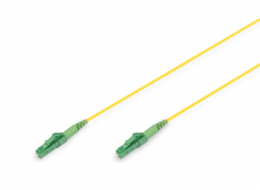 DIGITUS Fiber Optic simplex patch kabel, Singlemode, LC/APC - LC/APC, OS2, 9/125µ, 1 m