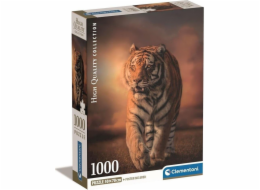 Clementoni CLE puzzle 1000 Compact Tiger 39773