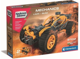 Clementoni Clementoni Vědecká zábava. Laboratoř mechaniky. Rover a Quad 50796