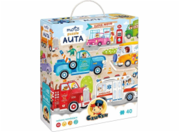 Czuczu Puzzle 40 dílků Moto puzzle Cars