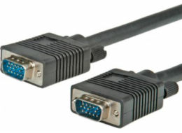 Roline D-Sub (VGA) - D-Sub (VGA) kabel 6m černý (11.04.5206)