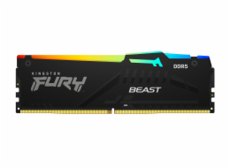 Kingston FURY Beast/DDR5/8GB/6000MHz/CL30/1x8GB/RGB/Black