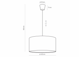 Závěsné svítidlo TK Lighting RONDO KIDS, 15 W, E27, 3231